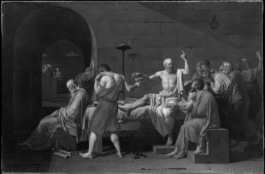 Jacques Louis David The Death of Socrates bn