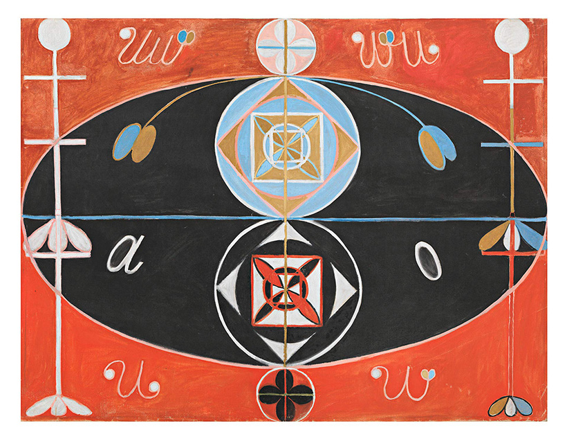 Serie Evolución, №16, de Hilma af Klint.