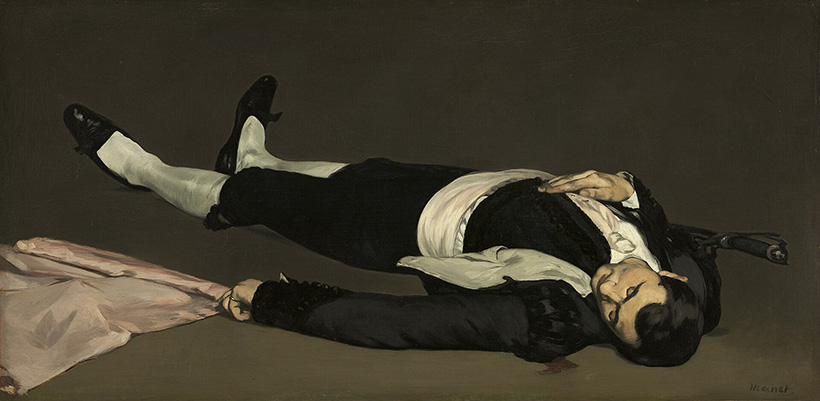 Torero muerto, de Édouard Manet. jot down news