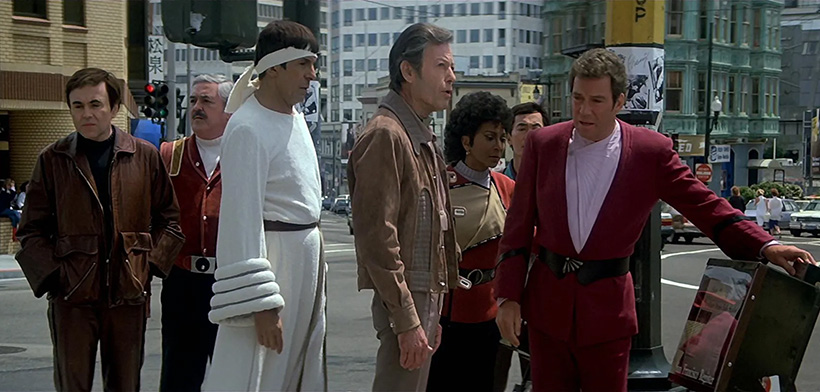 Star Trek IV Misión salvar la Tierra. Imagen Paramount Pictures.