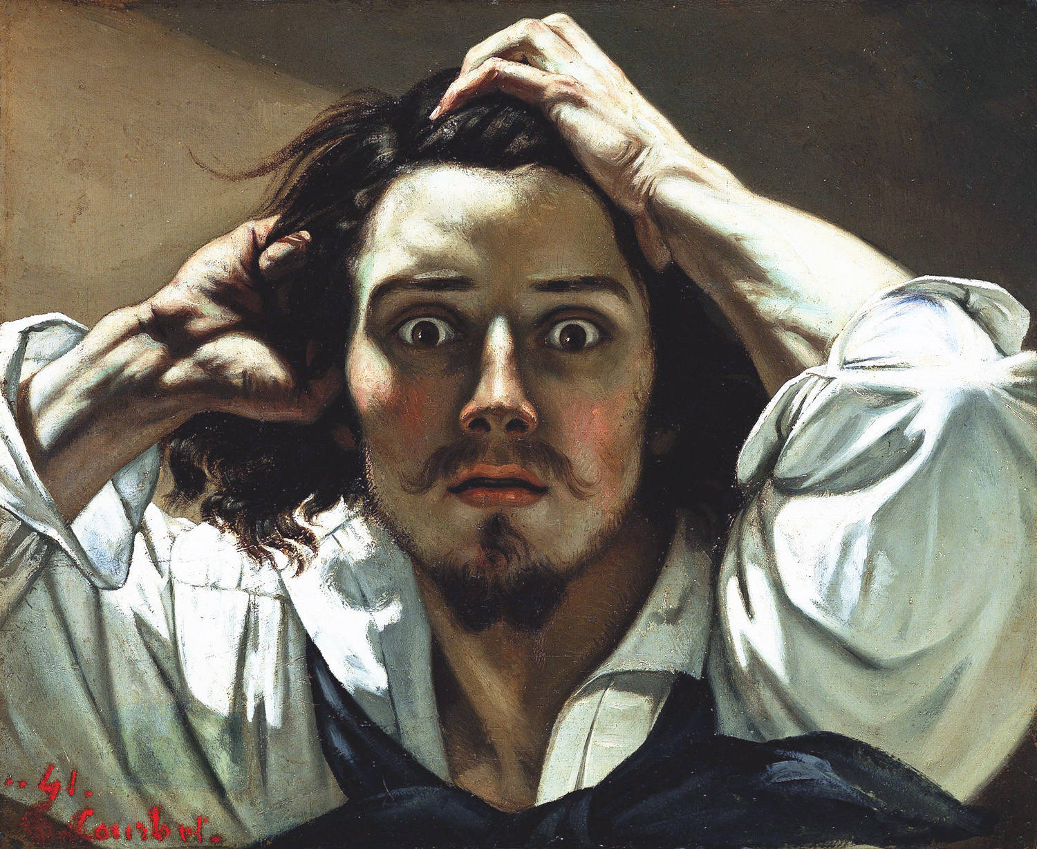 Gustave Courbet Le Desespere 1843