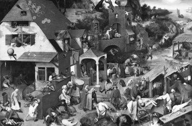 Los proverbios flamencos, de Pieter Brueghel el Viejo. refranes