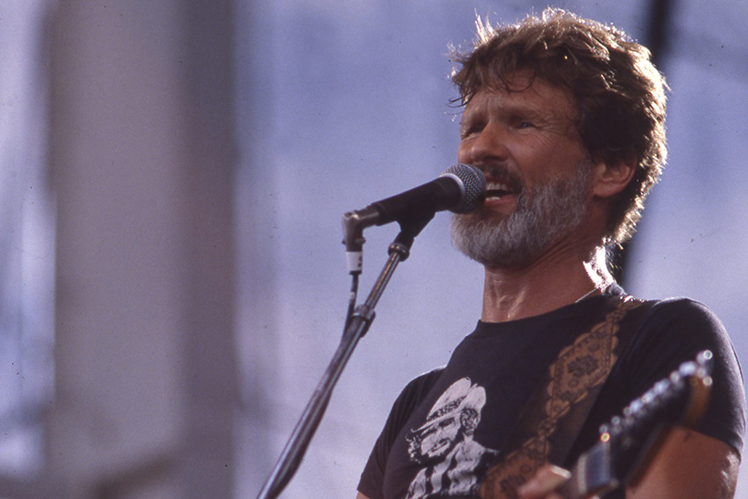 Kris Kristofferson en 1985. Foto Crodon Press.