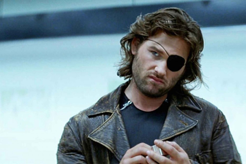 Snake Plissken en '1997 Rescate en Nueva York'. Imagen GoldCrest Pictures.